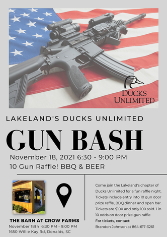 Event Lakeland's Gun Bash: Donalds, SC