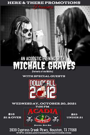 Event An Acoustic Storyteller Evening with Michale Graves w/ Downfall 2012