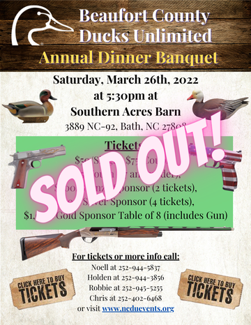 Event Beaufort County Banquet - SOLD OUT!