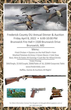 Event Frederick County DU Annual Dinner & Auction