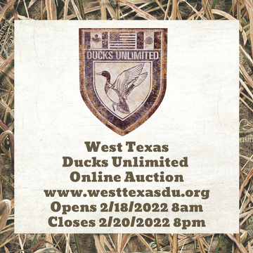 Event West Texas DU Guns & Gear Online Auction