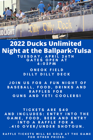 Event DU Night at the Ballpark-Tulsa