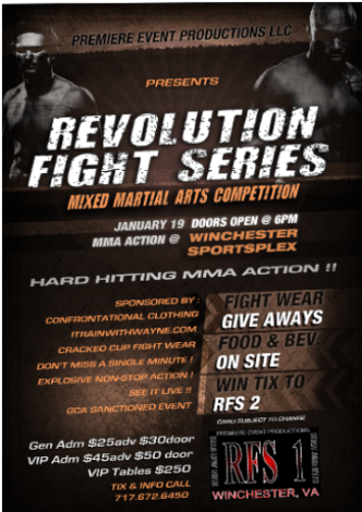 Event REVOLUTION FIGHT SERIES 1