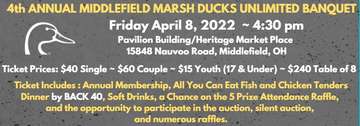 Event Middlefield Marsh Dinner