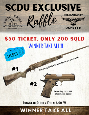 Event SCDU October Online Raffle: Browning Matching Set (Handgun & Rifle)