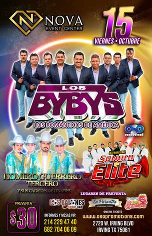 Event Los Bybys | Homero Guerrero Tercero | Sonora Elite