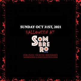 Event Sombrero NYC Halloween party 2021