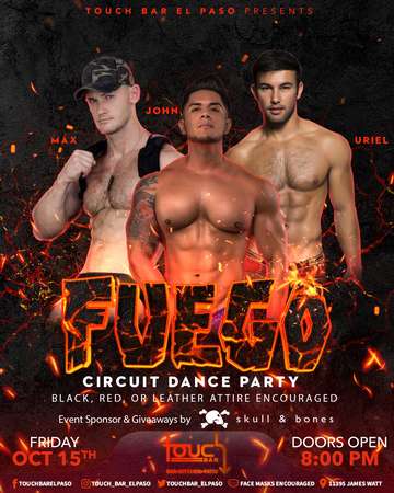Event Fuego Circuit Dance Party With Guest GoGos • Touch Bar El Paso