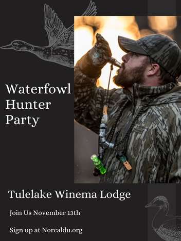 Event Tulelake Waterfowler Party