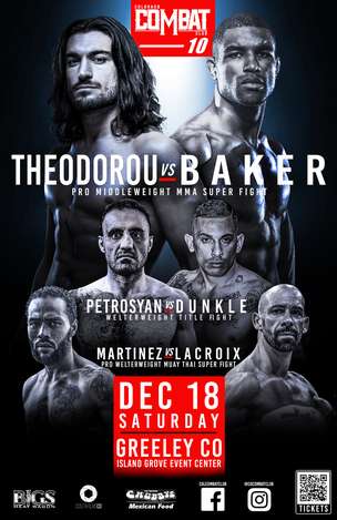 Event Colorado Combat Club 10 / Theodorou vs Baker