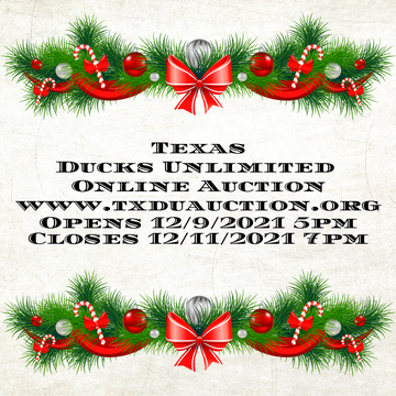 Event Texas Ducks Unlimited Online Auction