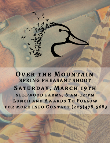 Event Over the Mountain Spring Pheasant Shoot