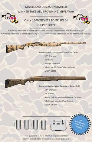 Event Pair of Browning Shotguns Giveaway