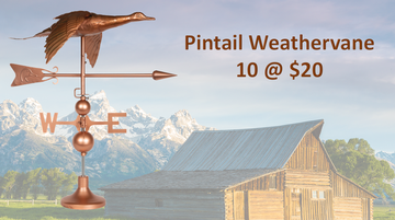 Event Pintail Weather Vane