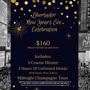 Event Libertador NYC New Year's Eve NYE Party 2022