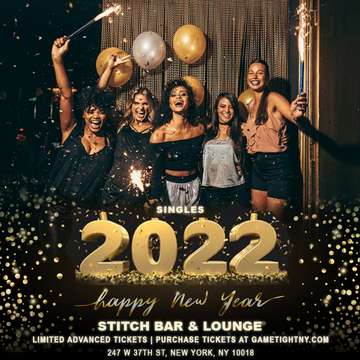Event Stitch NYC New Year's Eve Singles Openbar Party 2022
