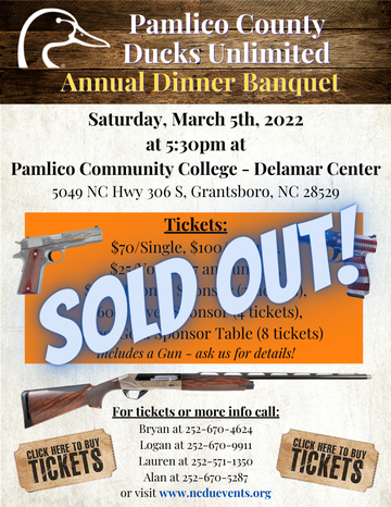Event Pamlico County Banquet - SOLD OUT!