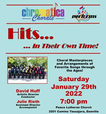 Event Chromatica Chorale presents Hits in Their Own Time!