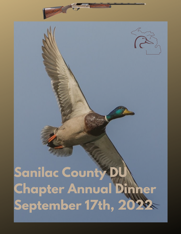 Event 9th Annual Sanilac County Dinner-September 17th, 2022.  SOLD OUT!!