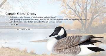 Event 2021 Ducks Unlimited Canada Goose Decoy