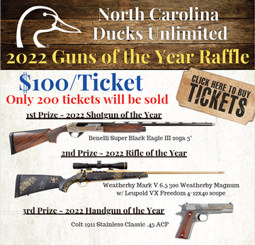 Event NCDU 2022 Guns of the Year Raffle
