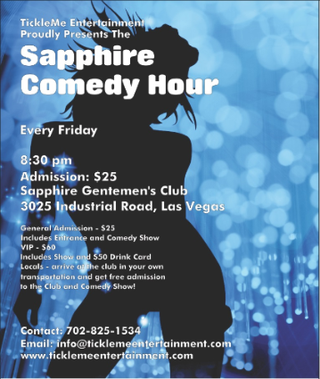 Event Sapphire Comedy Hour