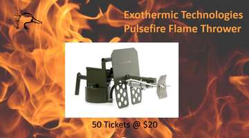 Event Exothermic Technologies Pulsefire Flame Thrower