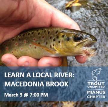 Event Learn A Local River: Macedonia Brook