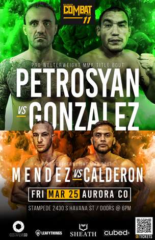 Event Colorado Combat Club 10 / Petrosyan vs Gonzalez