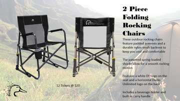 Event 2 Piece Folding Rocking Chairs 2