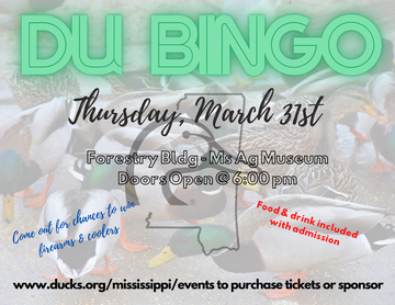 Event DU Bingo- Jackson, MS