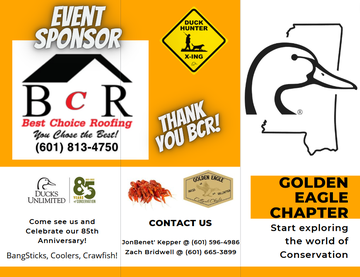 Event Golden Eagle Chapter Fire & Ice- Brought to you by " Best Choice Roofing"
