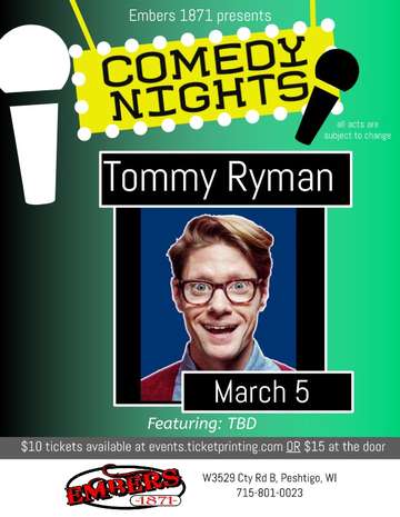 Event March 2022 Comedy Night