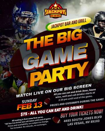 Event The Big Game Party