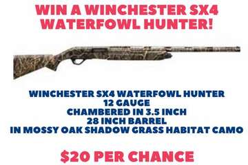 Event Win a Winchester SX4 Waterfowl Hunter! Drawing Feb. 8th!