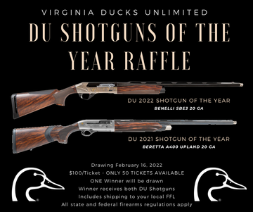 Event VADU Shotguns of the Year Raffle