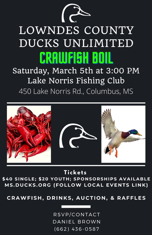 Event Lowndes County Crawfish Boil: Columbus