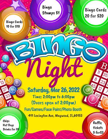 Event Bingo Night