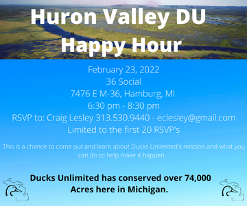 Event Huron Valley Happy Hour