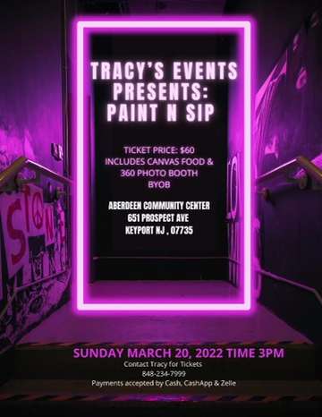 Event Tracy’s Events Presents: An Ode to Biggie Paint N Sip