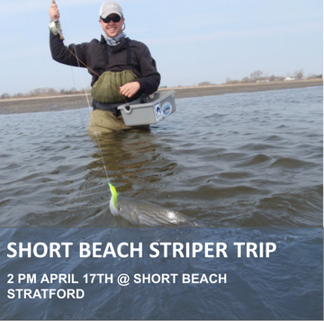 Event Short Beach Striper Fishing Trip