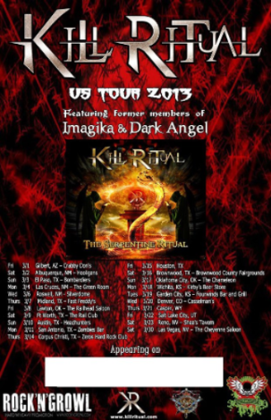 Event Kill Ritual 2013 Tour
