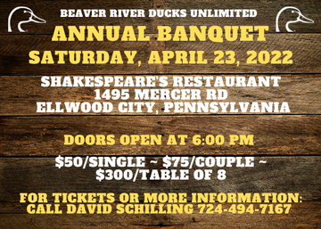 Event Beaver River Banquet