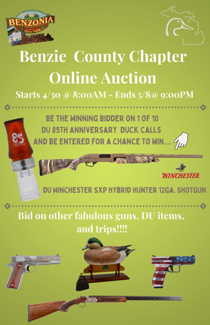 Event Benzie Chapter Online Auction