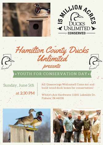 Event Hamilton County Ducks Unlimited Youth for Conservation Day