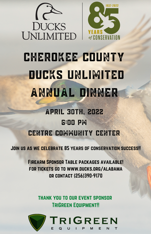 Event Cherokee County Ducks Unlimited