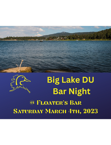 Event DU Bar Night at Floaters in Big Lake