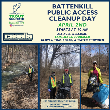 Event Battenkill Public Access Cleanup Day