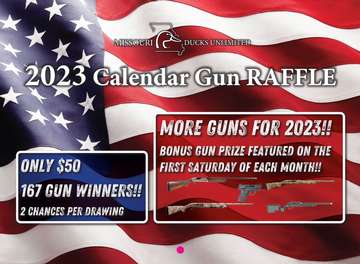 Event MO DU 2023 Calendar Gun Raffle