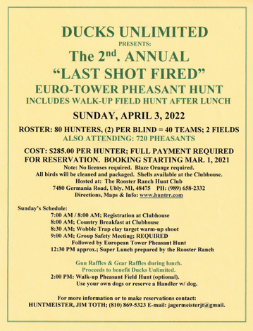 Event Greater Flint Euro Tower Hunt